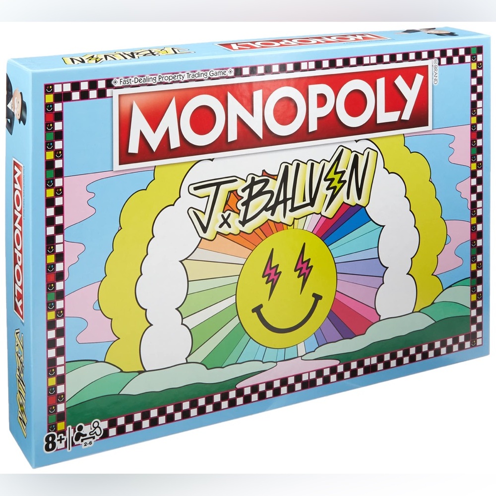 J Balvin Monopoly Board Game